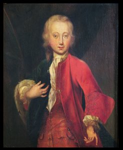 Retrato del Conde Maurice de Saxe a los quince años